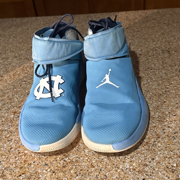 Air Jordan Why Not UNC Carolina Blue High Tops Men's